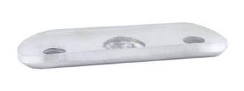 Anschraubplatte f�r Handlauf 42,4 mm, V2A