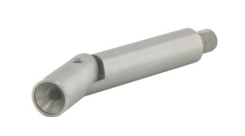 Aufsatzstift 12 mm, L�nge: 68 mm, M8/M5-Gew., mit Gelenk, V2A