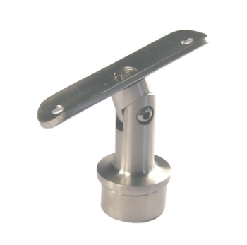 Rohrtr�ger beweglich, f�r Handlauf 42,4 mm, Korn 320, V2A