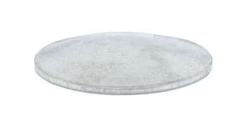 Anschwei�deckel, f�r Rohr 33,7 mm, Eisen roh - St 37