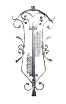 Schmiedeeisen - Thermometer, Modell Nr. 210