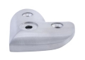 Eck-Anschraubplatte (90 Grad) f�r Handlauf 42,4 mm, V2A