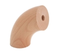 Buche-Handlaufverbinder 42,4 mm, 75 Grad, lackiert