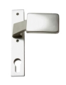 Kurzschild mit Griff aus Aluminium, Griff drehbar
