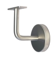 Handlauftr�ger kompl. mit Abdeckrosette u. Anschraubplatte flach