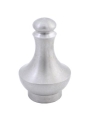 Zieraufsatz mit Sackloch 12,2 mm, fein gedreht, V2A