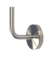 Handlauftr�ger mit 2-Lochbefestigung inklusive Rosette, V2A