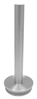 Rohraufsatz 48,3/2,0 mm, Endkappe flach, Stift: 14 mm