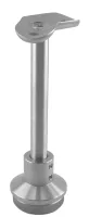 Rohrträger (45 Grad), höhenverstellbar, für Rohr 42,4/2,0 mm, V2A