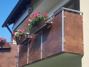 Glasgeländer Nr 16