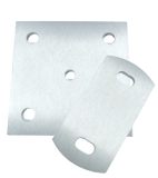 Edelstahl-Ankerplatten Ankerplatten in diversen Abmessungen aus V2A (1.4301)