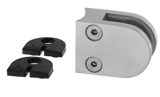 Blechhalter halbrund Lochblechhalter 63/45 mm halbrund für verschiedene Blechstärken
