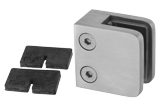 Blechhalter quadratisch Lochblechhalter 45/45 mm quadratisch für verschiedene Rohrdurchmesser