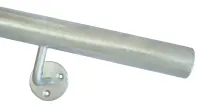 Handläufe mit Rohrdurchmesser 33,7 mm in feuerverzinkter Version