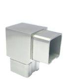 Fittings für Quadratrohr 40/40/2,0 mm, V2A (AISI 304)