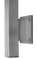 Geländerpfosten quadratisch Geländerpfosten quadratisch - 40x40x2,0 mm zur vorgesetzten Montage