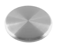 Ronde geschliffen mit Fase, ohne Bohrung Edelstahlronden mit Fase und ohne Bohrung, V2A