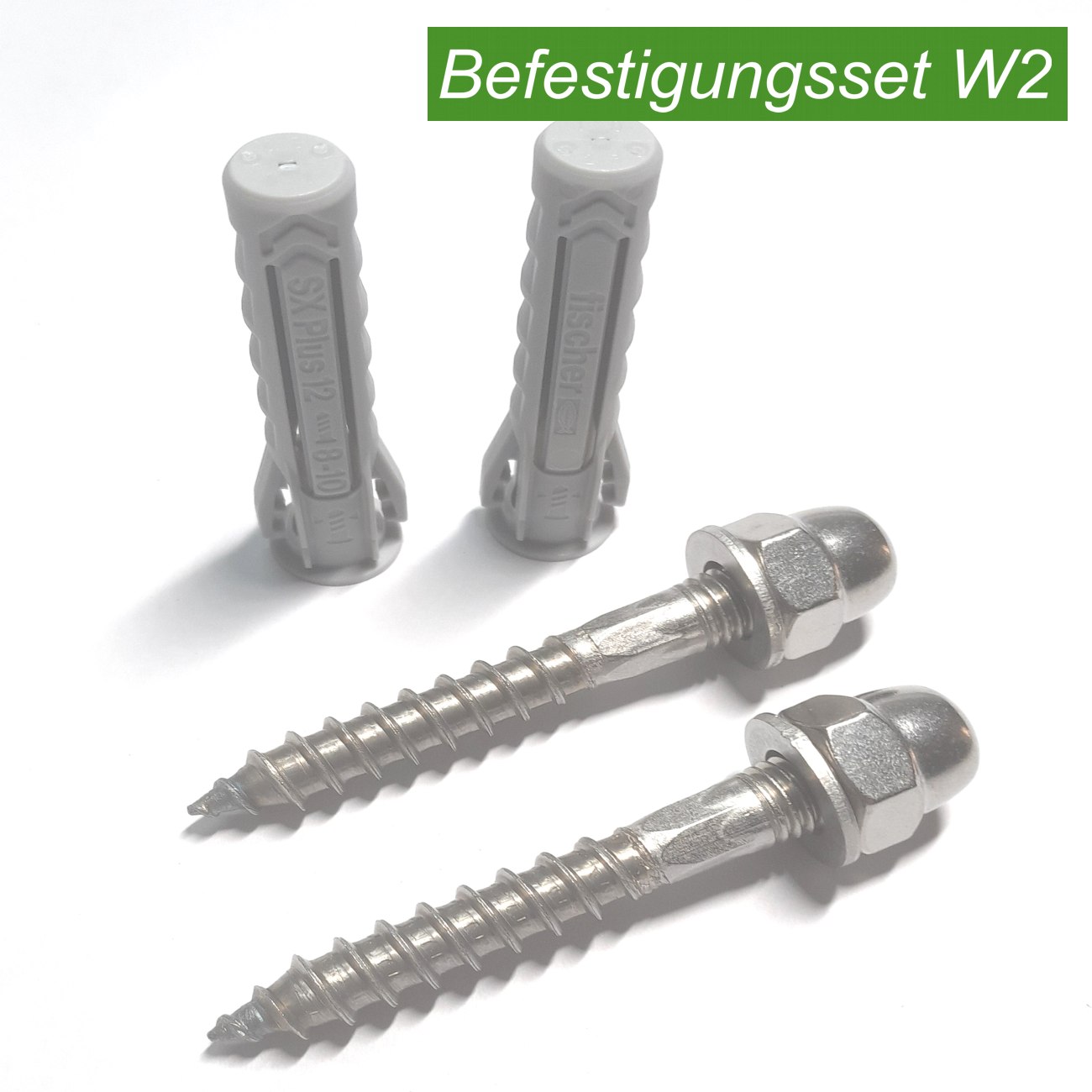 Dübel und Schraubensatz 2er
