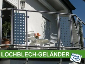 Lochblechgeländer