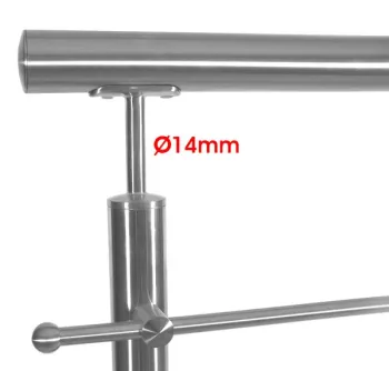 V2A Rohrträger konisch starr für Rohr 42,4/2,0 mm 
