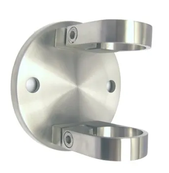 Pfostenhalterung 120/52/8 mm V2A 