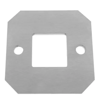 Ankerplatte mit Mittelbohrung 40,2 x 40,2mm