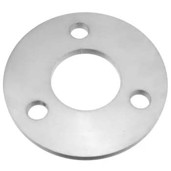 Ankerplatte 100 x 6 mm für Rohr 42,4 mm