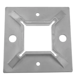 Ankerplatte für Quadratrohr