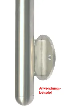 Anschraubplatte mit Schlitz 80,1mm
