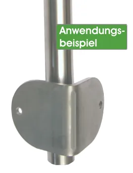 Inneneckplatte zum Anschweissen