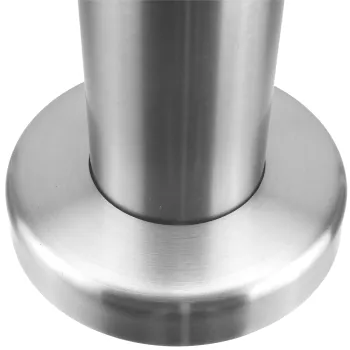 Flansch zur Bodenbefestigung - 3 Bohrungen