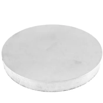 Edelstahlronde ungeschliffen 33 x 6 mm