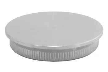 Einschlagkappe 42,4/2,0 mm, flach und massiv, Sonderpreis