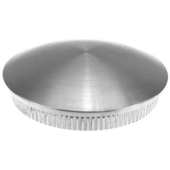 Einschlagkappe 42,4 x 2,0 mm, gewölbt und massiv, Sonderpreis