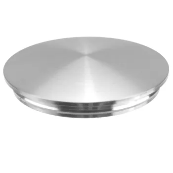 Einschlagkappe 42,4 x 2,0 mm, gewölbt und massiv - Sonderangebot