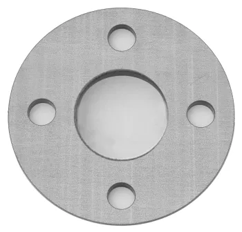 Ronde aus Eisen mit Mittelbohrung
