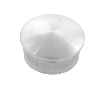 Endkappe Edelstahl gewölbt für Rohr 33,7 x 2,0 mm