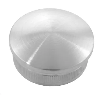 Endkappe Edelstahl gewölbt für Rohr 42,4 x 2,0 mm