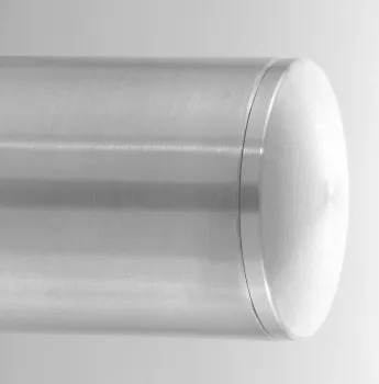 Endkappe aus Edelstahl gewölbt für Rohr 42,4 x 2,0 mm