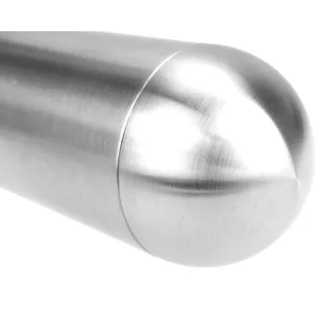 Endkappe halbrund für Rohr 42,4 x 2,0 mm und in massiver Ausführung
