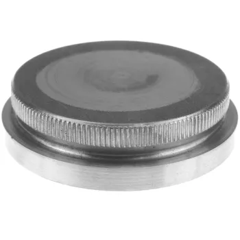 Massive Endkappe flach und für 42,4 x 2,0 mm