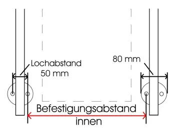 Französischer Balkon inkl. Glaselement