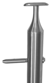 Seilgeländerpfosten mit Rohrträger