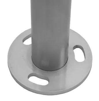 Pfosten mit zwei Glaspunkthalter