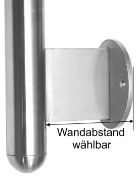 Geländerpfosten mit Traversenhalter