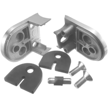 Glashalter 50/40 mm, für Rohr 33,7 mm, Sonderpreis