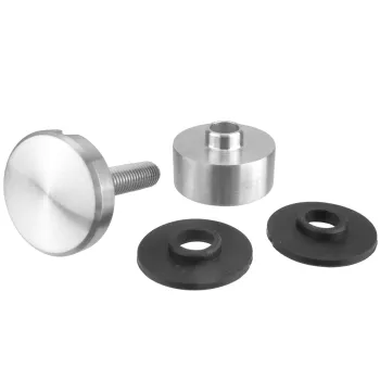 Punkthalter aus Edelstahl - Durchmesser 30 mm