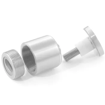 Punkthalter Edelstahl für Glas