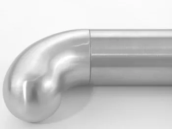 Handlauf Endstück Edelstahl rund für Rundrohr 42,4 x 2,0 mm