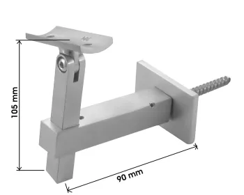 Handlaufträger mit Gelenk, für Rohr 42,4 mm